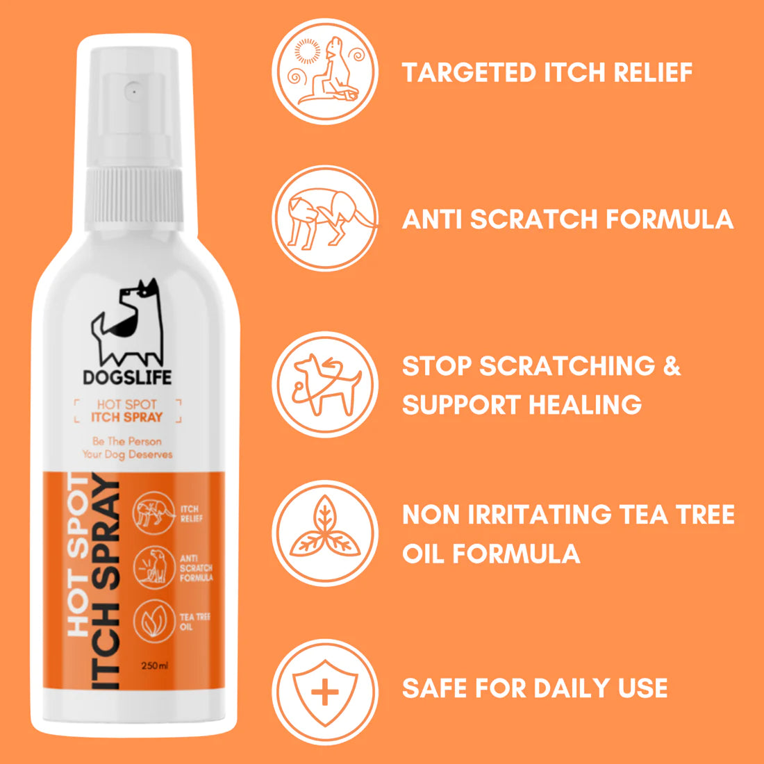 Itch Relief Spray - Kláðastillandi sprey - Móri