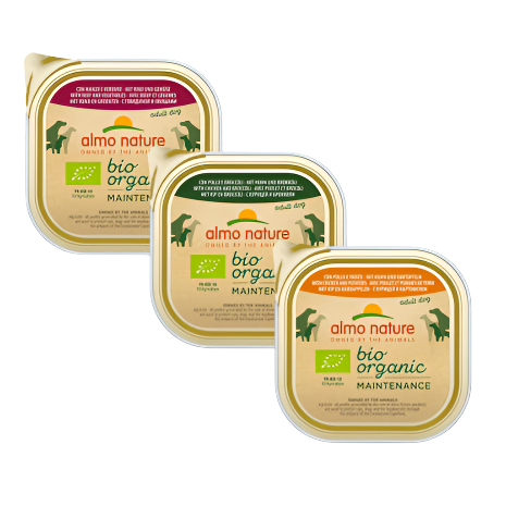 Bio Organic blautmatur fyrir hunda (300g) - Móri
