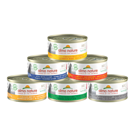 HFC Natural - Blautmatur fyrir ketti (70g) - Móri