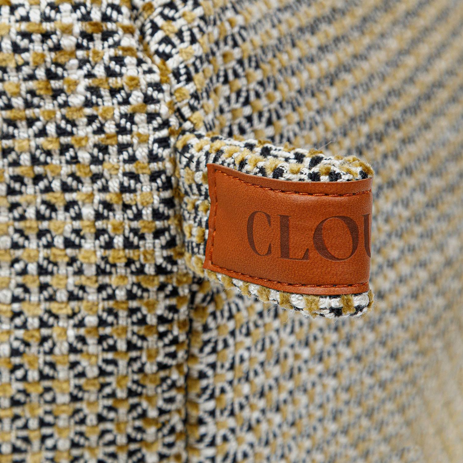 Cube Chenille Dots hundabæli - Móri