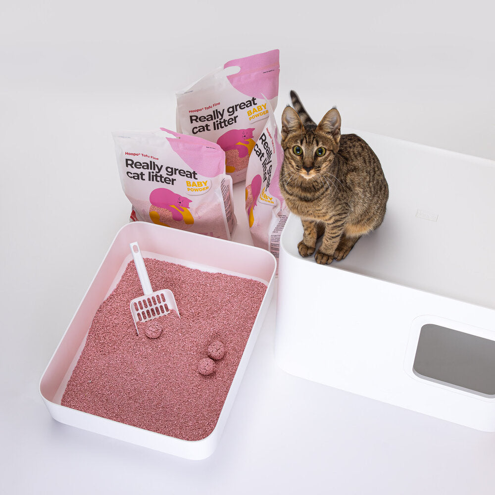 TOFU Baby Powder Fine kattasandur | Umhverfisvænn - Móri