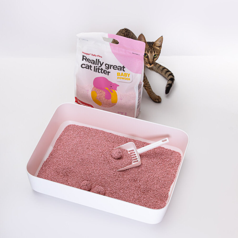 TOFU Baby Powder Fine kattasandur | Umhverfisvænn - Móri