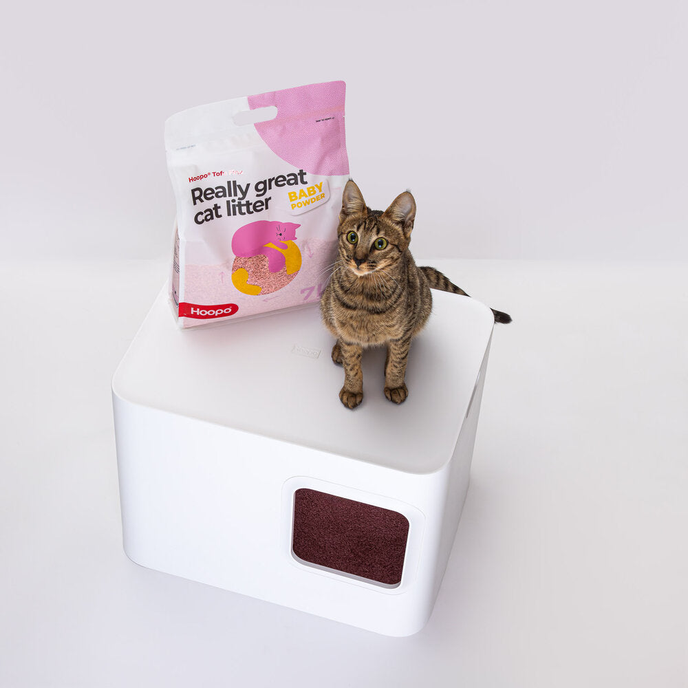 TOFU Baby Powder Fine kattasandur | Umhverfisvænn - Móri
