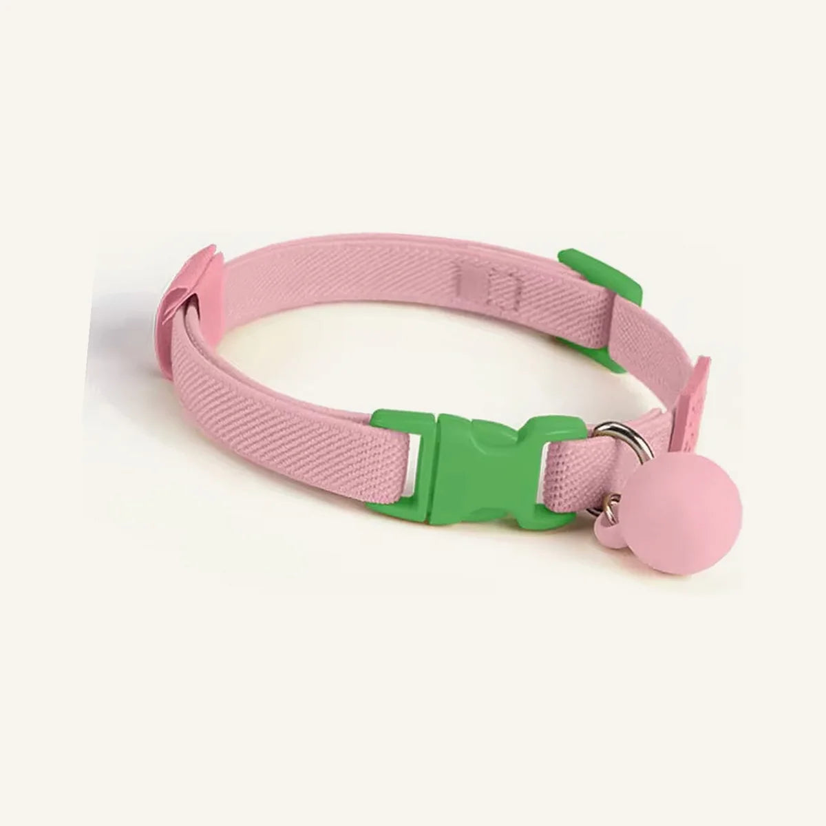 Smile Series kattaól með bjöllu í Blush Pink