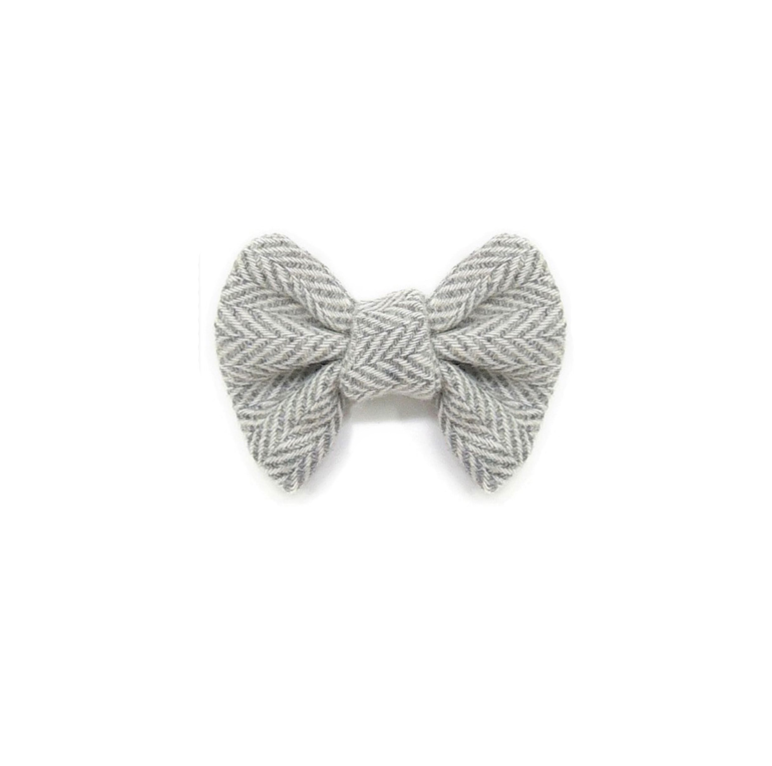Herringbone slaufa - Ljósgrá - Móri