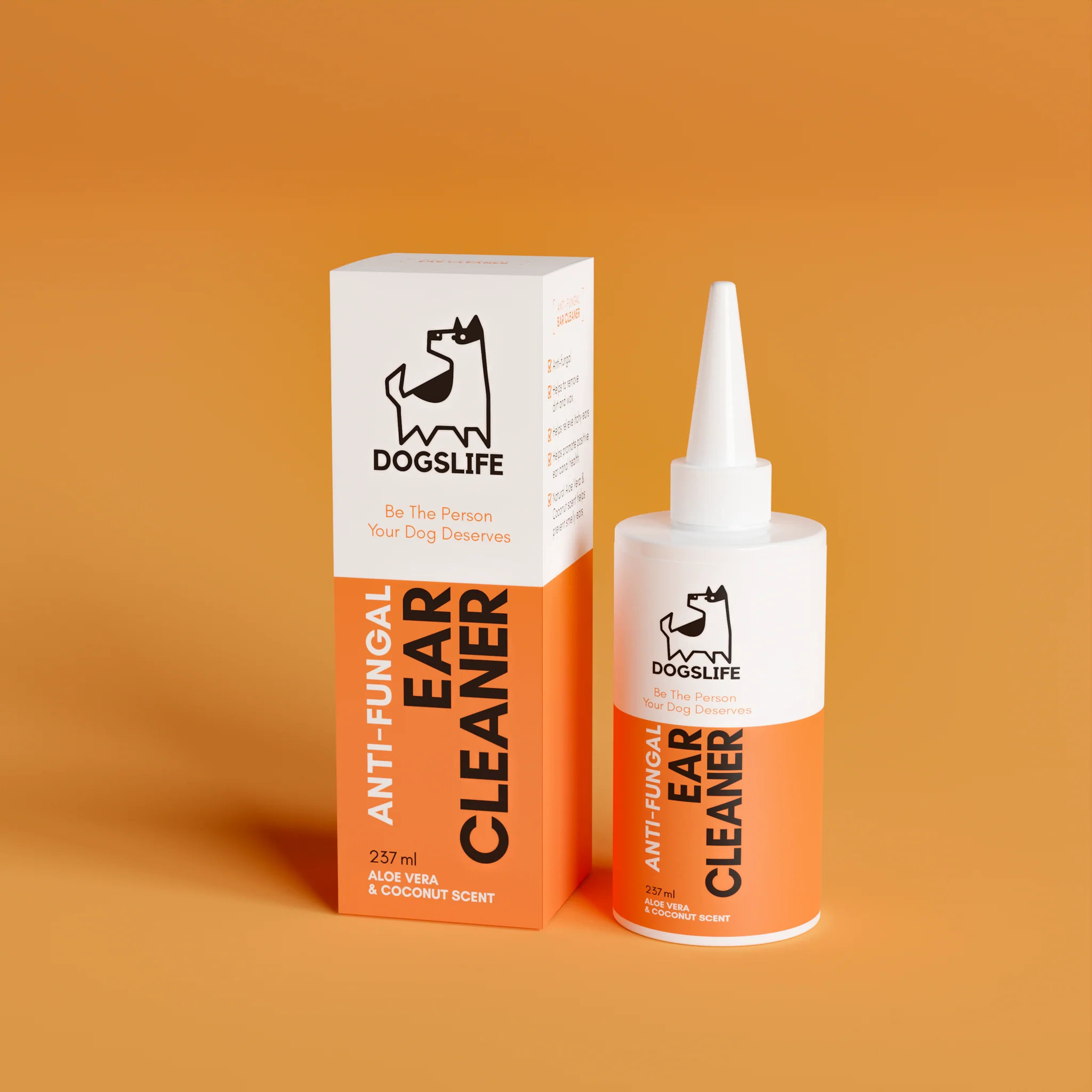 Ear Cleaner (237ml) | Hreinsivökvi fyrir eyru hunda - Móri