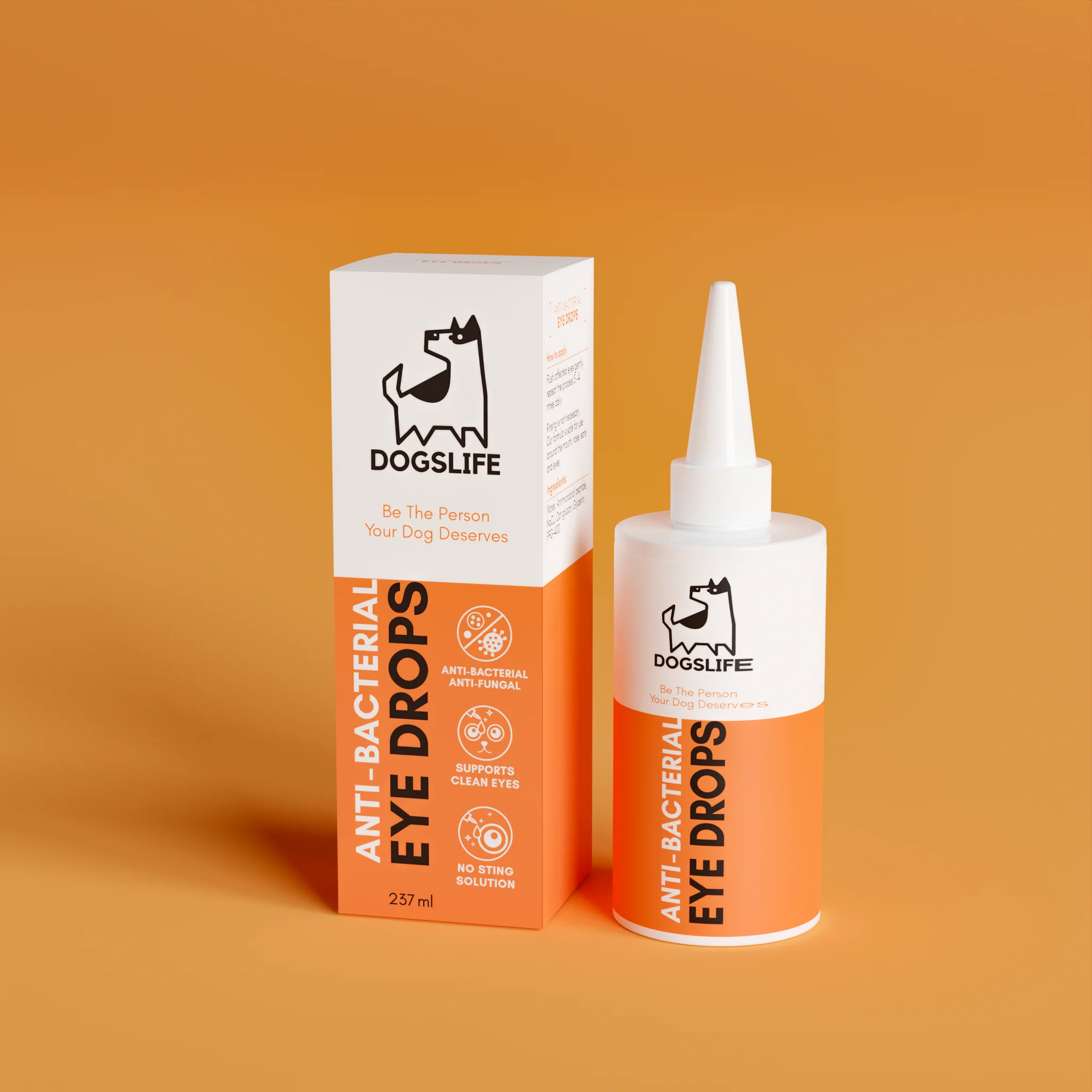 Eyewash Drops (237ml) | Augndropar fyrir hunda - Móri