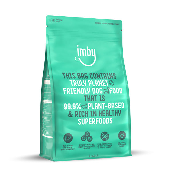 Vegan hundafóður frá Imby