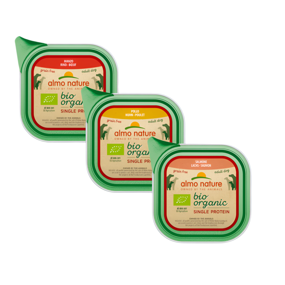 Bio Organic - Blautmatur fyrir hunda (150g) - Móri