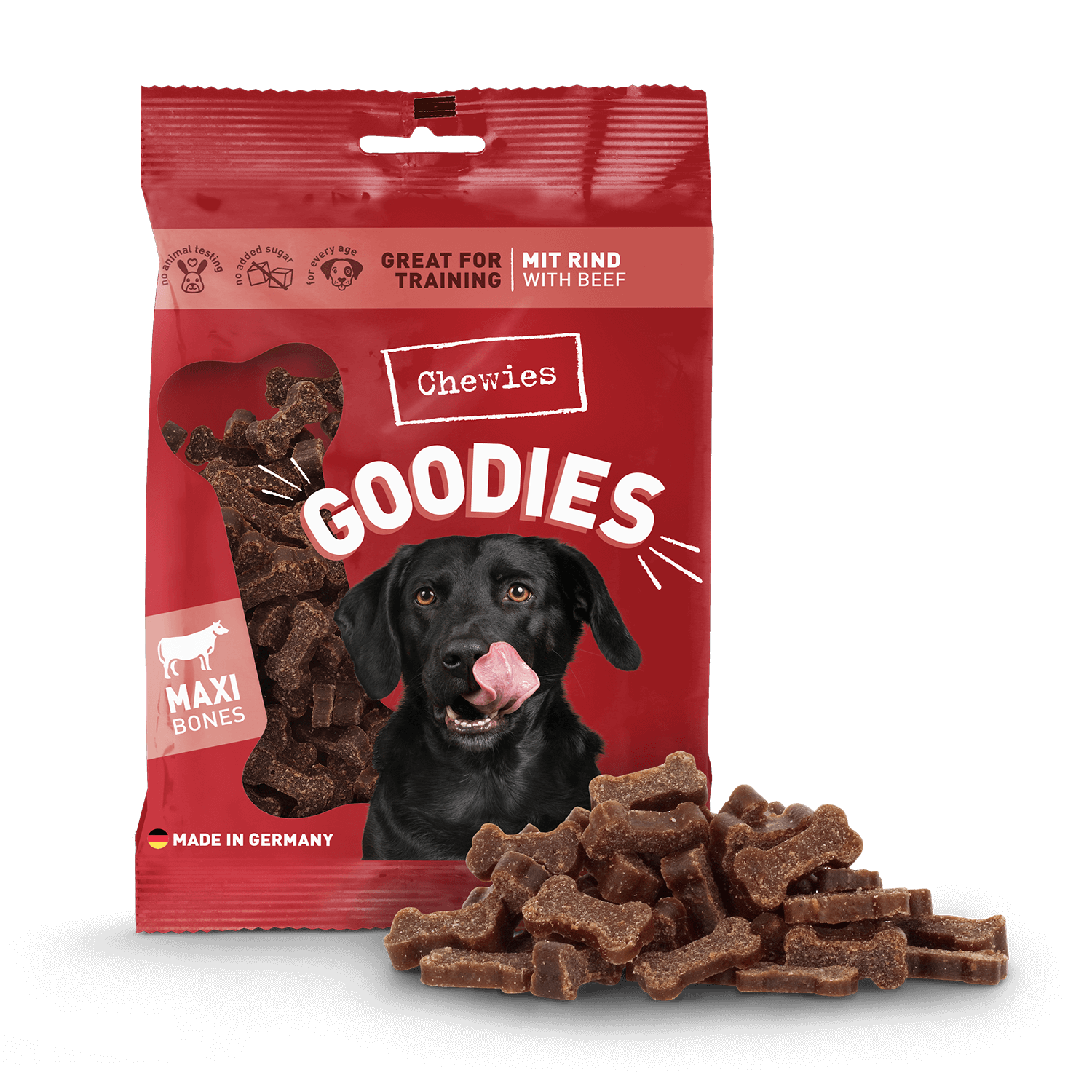 Goodies Maxi með nautakjöti 200g - Móri