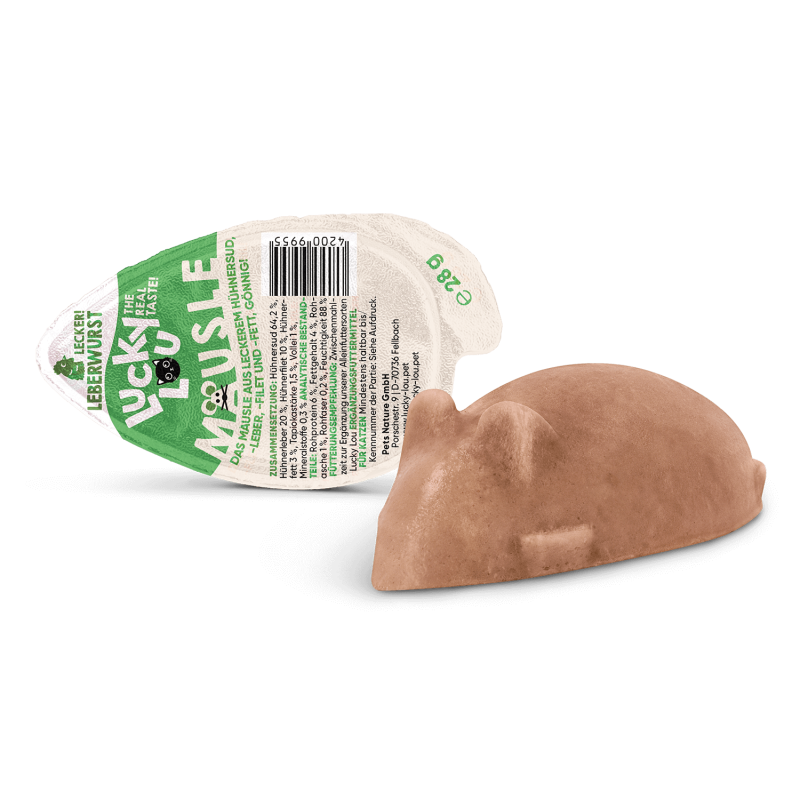 Paté-Mús fyrir ketti | Lifararpylsa 28g - Móri