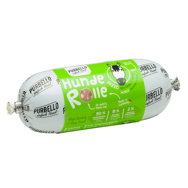 Purbello blautfóður fyrir hunda | Hrossakjöt, rauðrófur og fennel