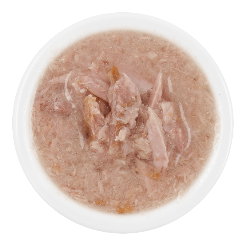 Extrafood blautmatur fyrir ketti | Túnfiskur og lax í soði 70g
