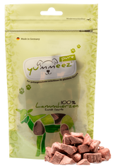 PURE dog treats | 100% Lamb Hearts in Bites 35g