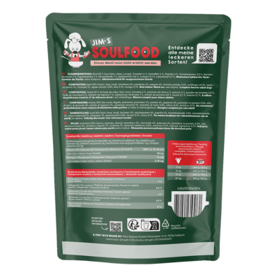 SOULFOOD blautmatur fyrir hunda | Nautagúllas 300g