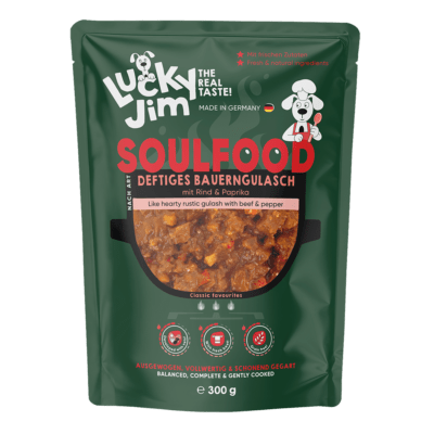 SOULFOOD blautmatur fyrir hunda | Nautagúllas 300g