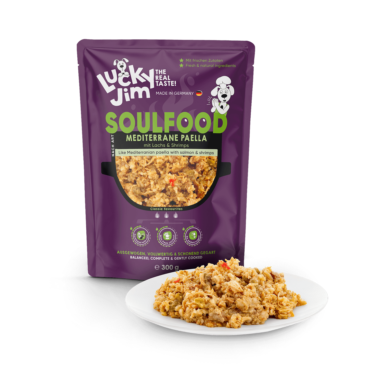 SOULFOOD blautmatur fyrir hunda | Paella 300g