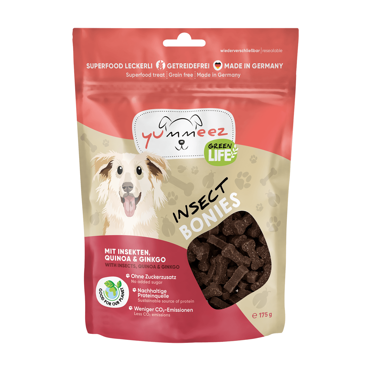 GREEN LIFE BONIES Insect 175g - Móri