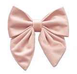 VELVET LADY Slaufa - Dusty Pink
