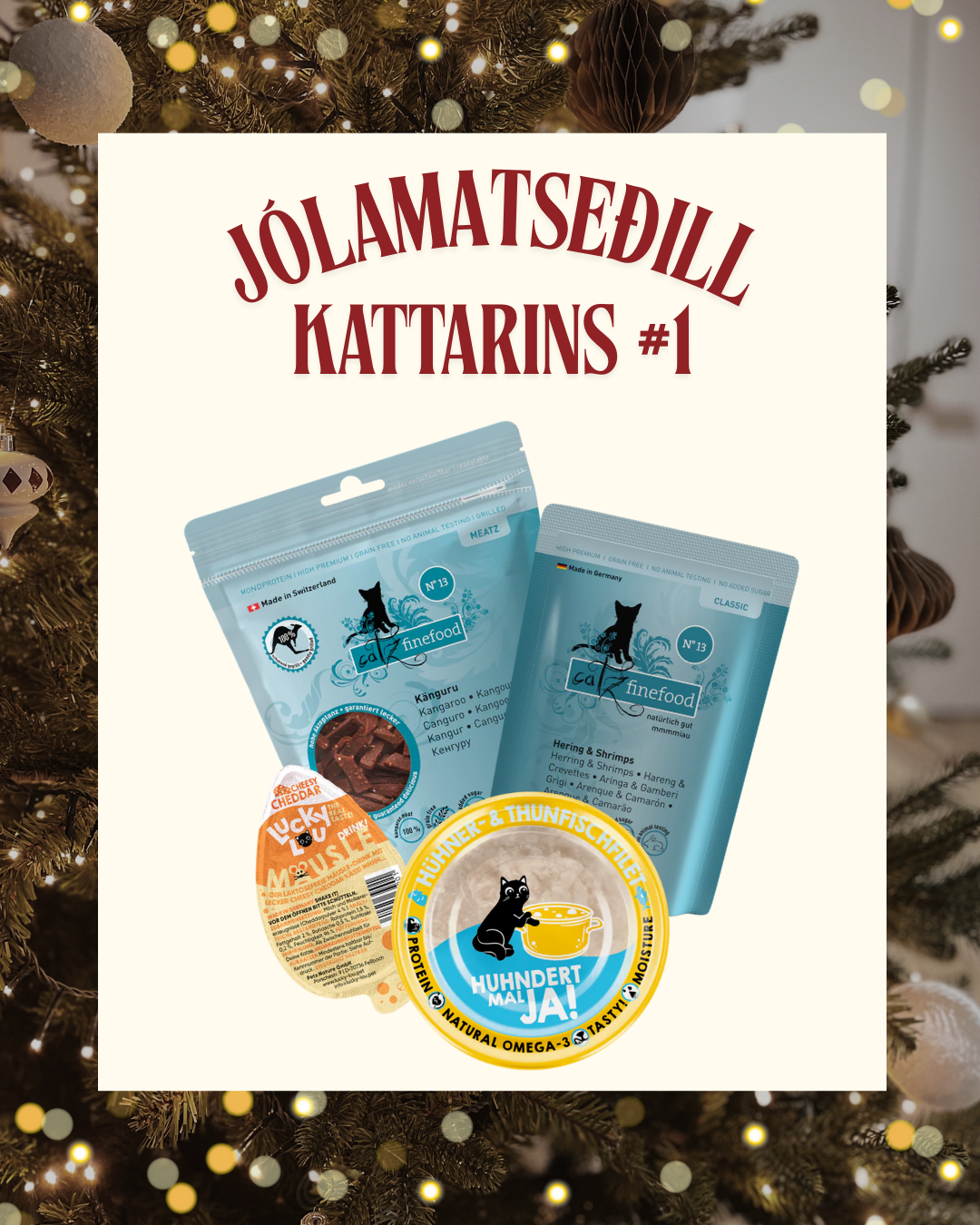 Jólamatseðill kattarins #1