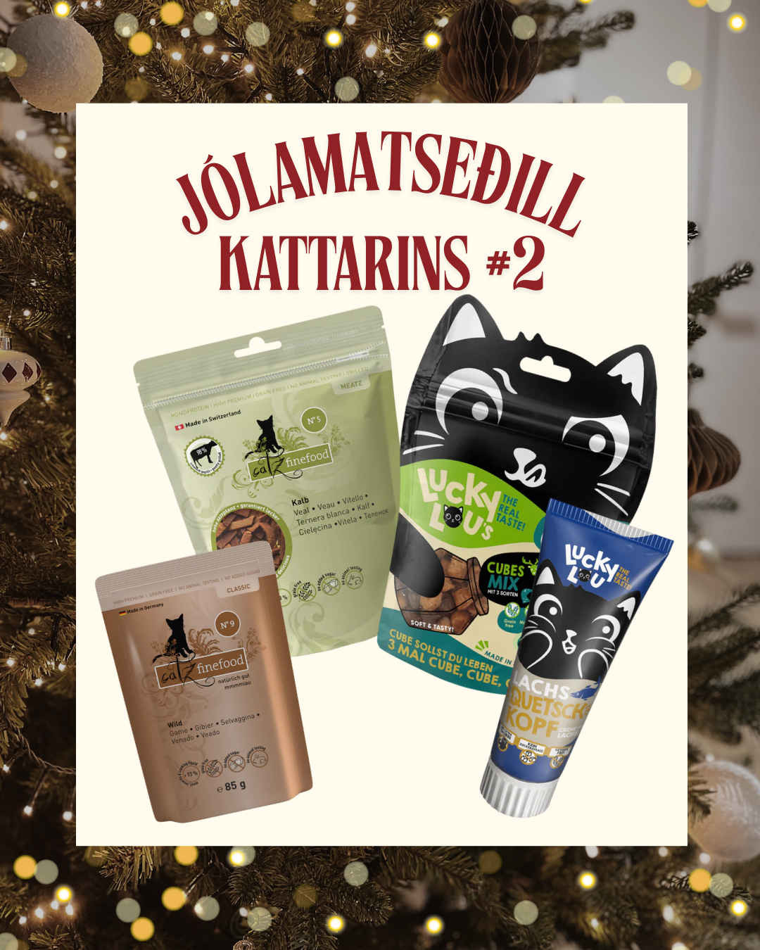 Jólamatseðill kattarins #2