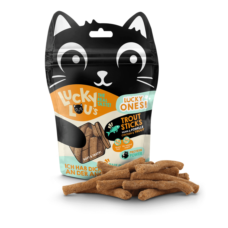 Sticks Kattanammi |  Kjúklingur og silungur 50g - Móri