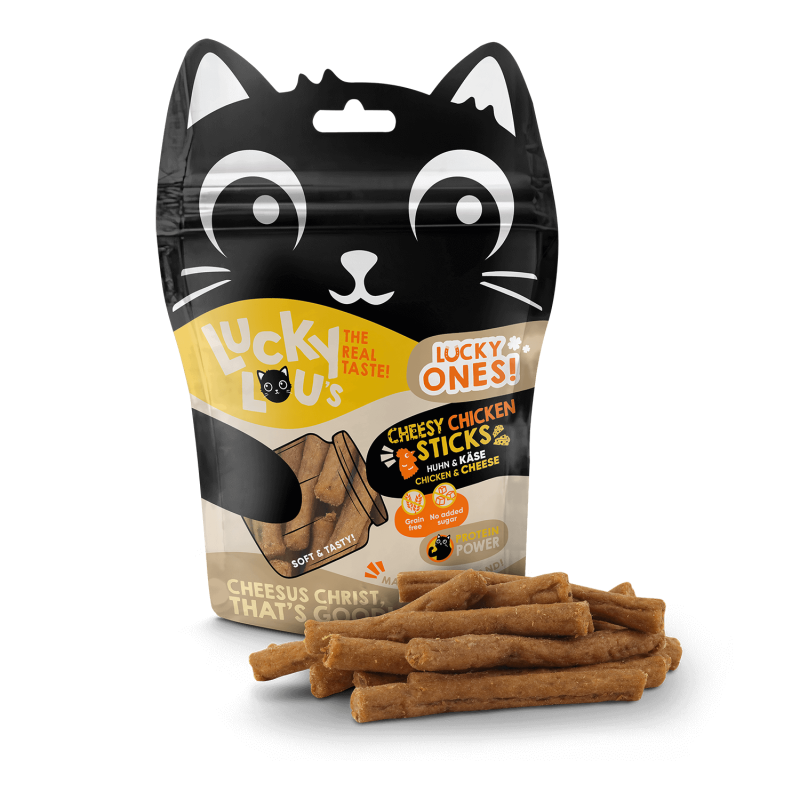 Sticks Kattanammi | Kjúklingur og ostur 50g - Móri