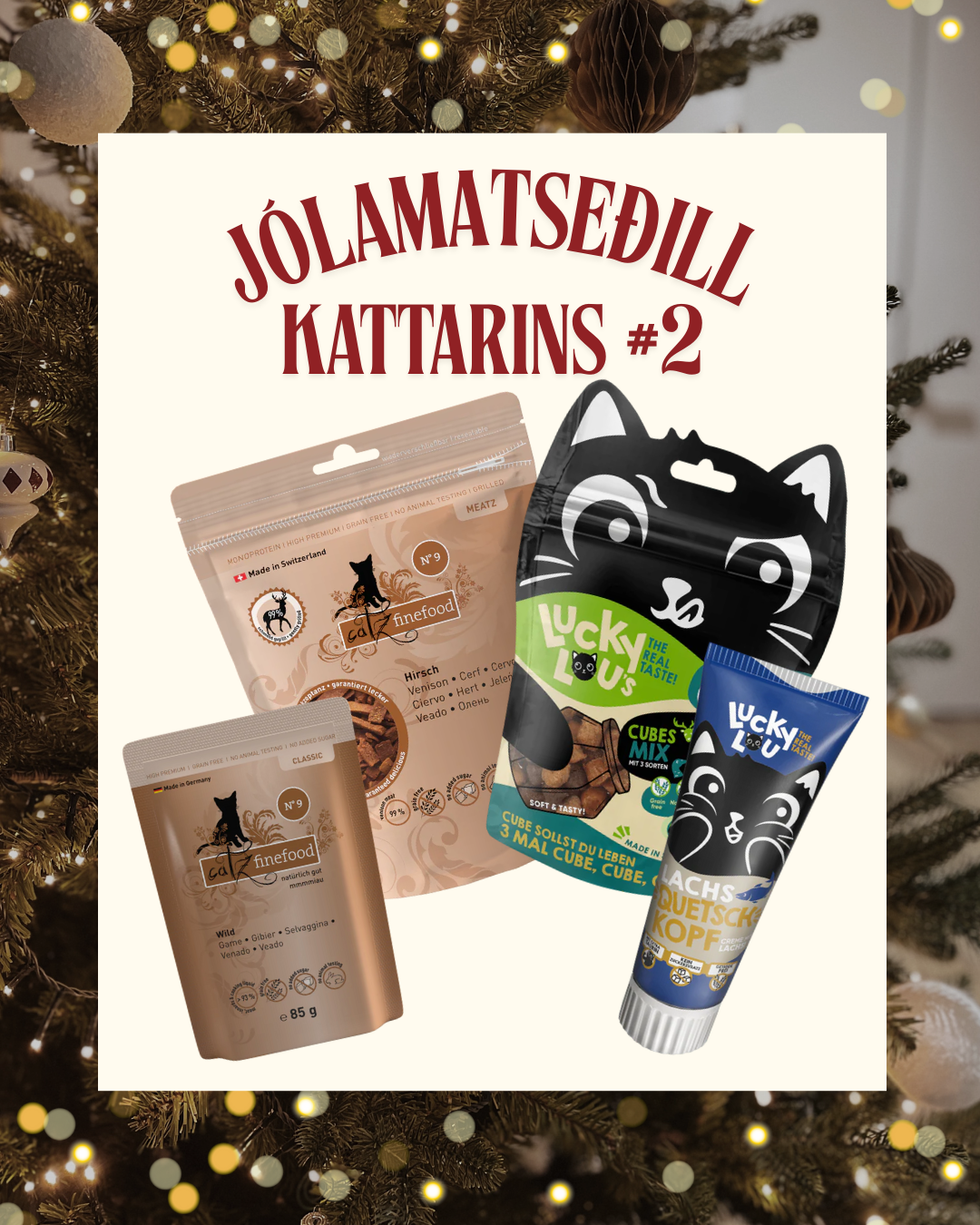 Jólamatseðill kattarins #2