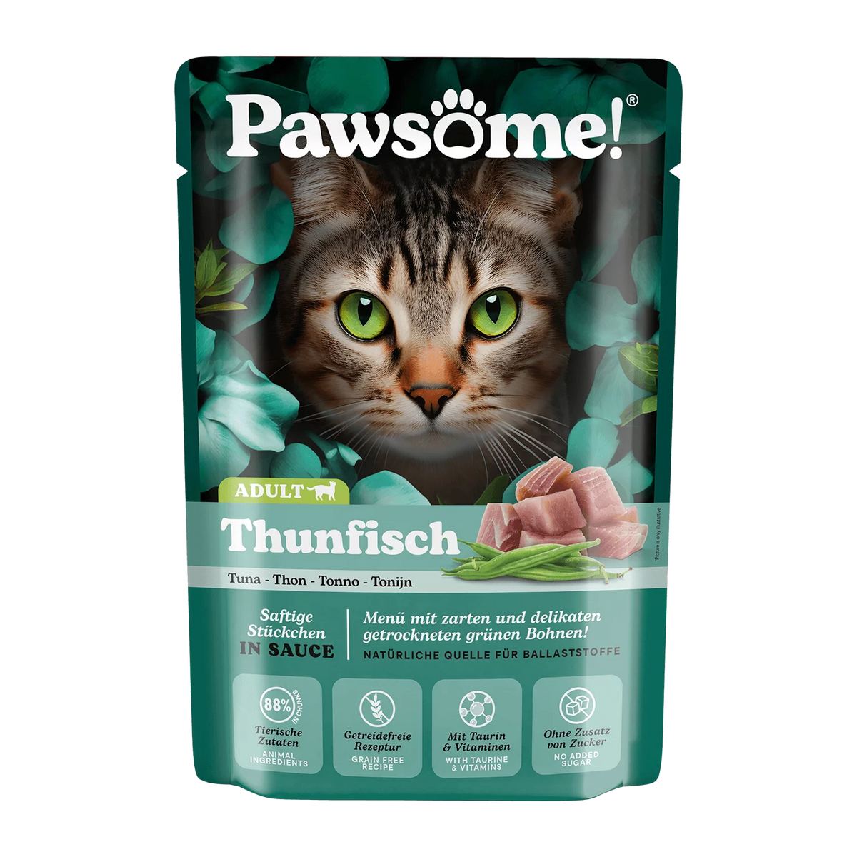 Pawsome blautmatur fyrir ketti | Túnfiskur 85g
