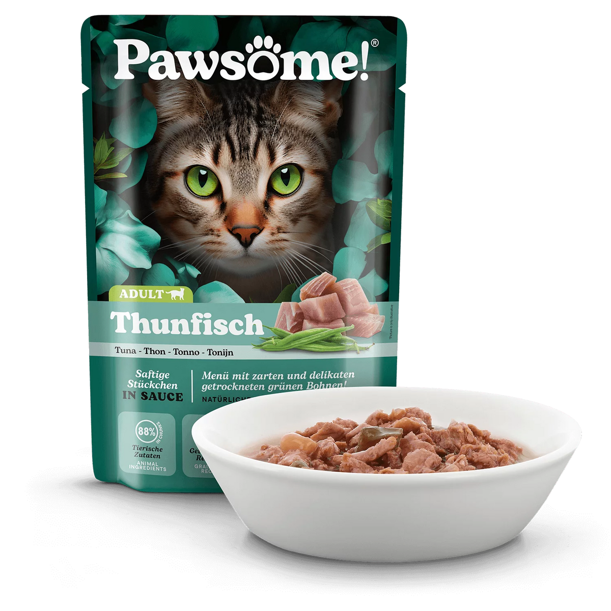Pawsome blautmatur fyrir ketti | Túnfiskur 85g
