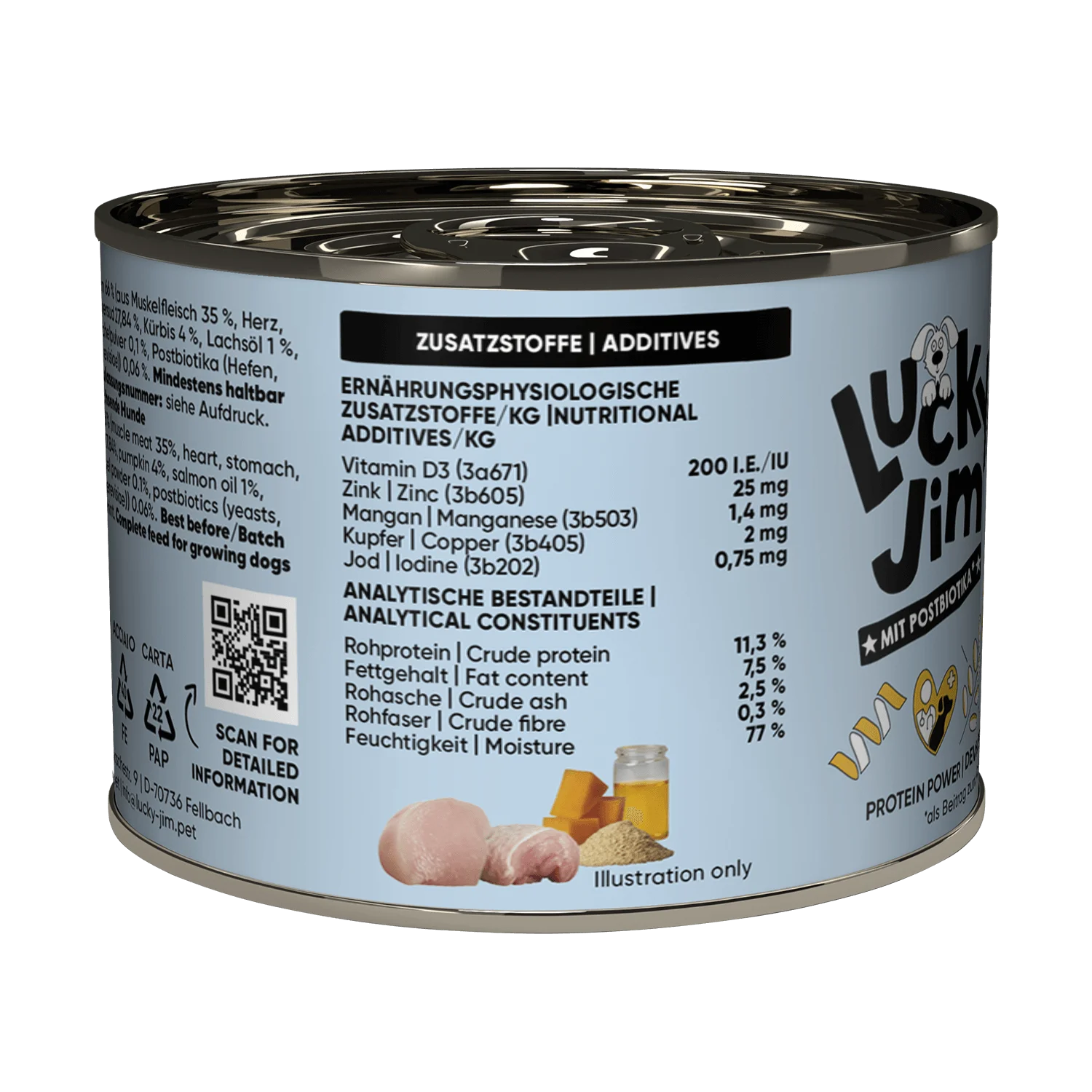 Classic MINI blautmatur fyrir hvolpa | Kjúklingur 200g - Móri