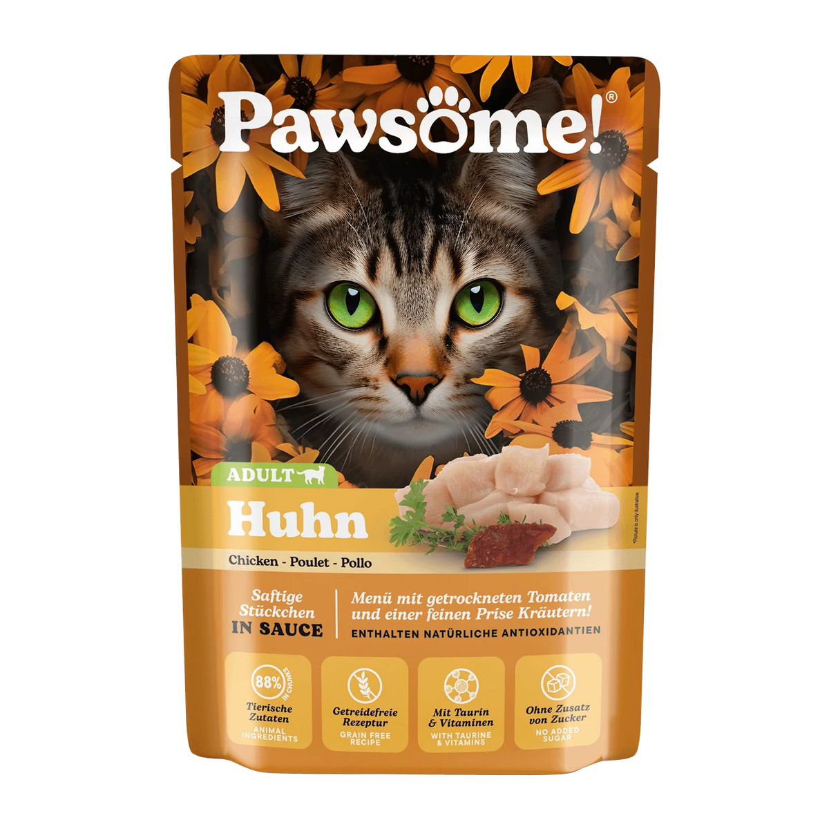 Pawsome blautmatur fyrir ketti | Kjúklingur 85g