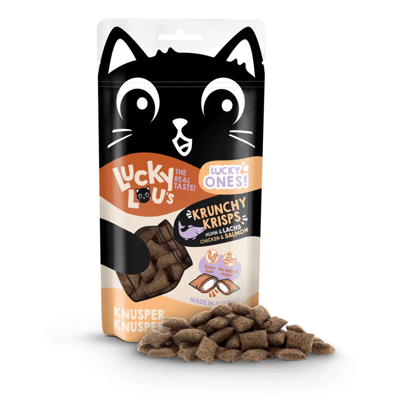 Krisps Kattanammi | Kjúklingur og lax 60g - Móri