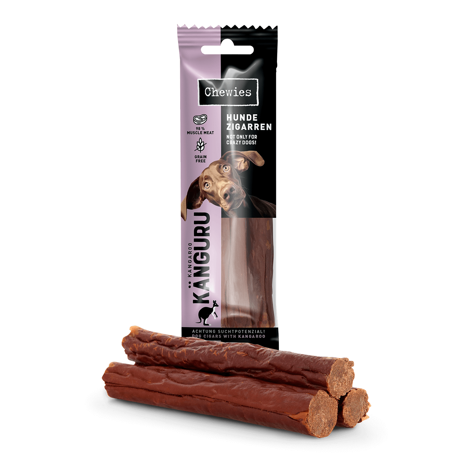 Hundavindlar með kengúrukjöti 175g - Móri