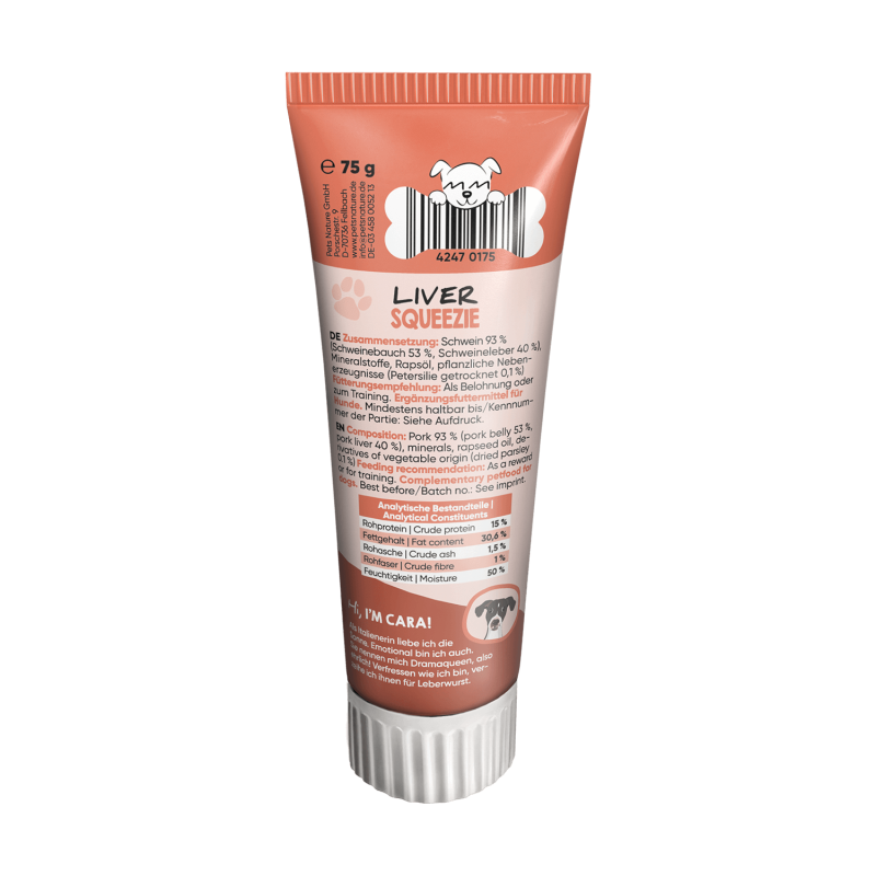 CLASSIC SQUEEZIE með lifur 75g - Móri
