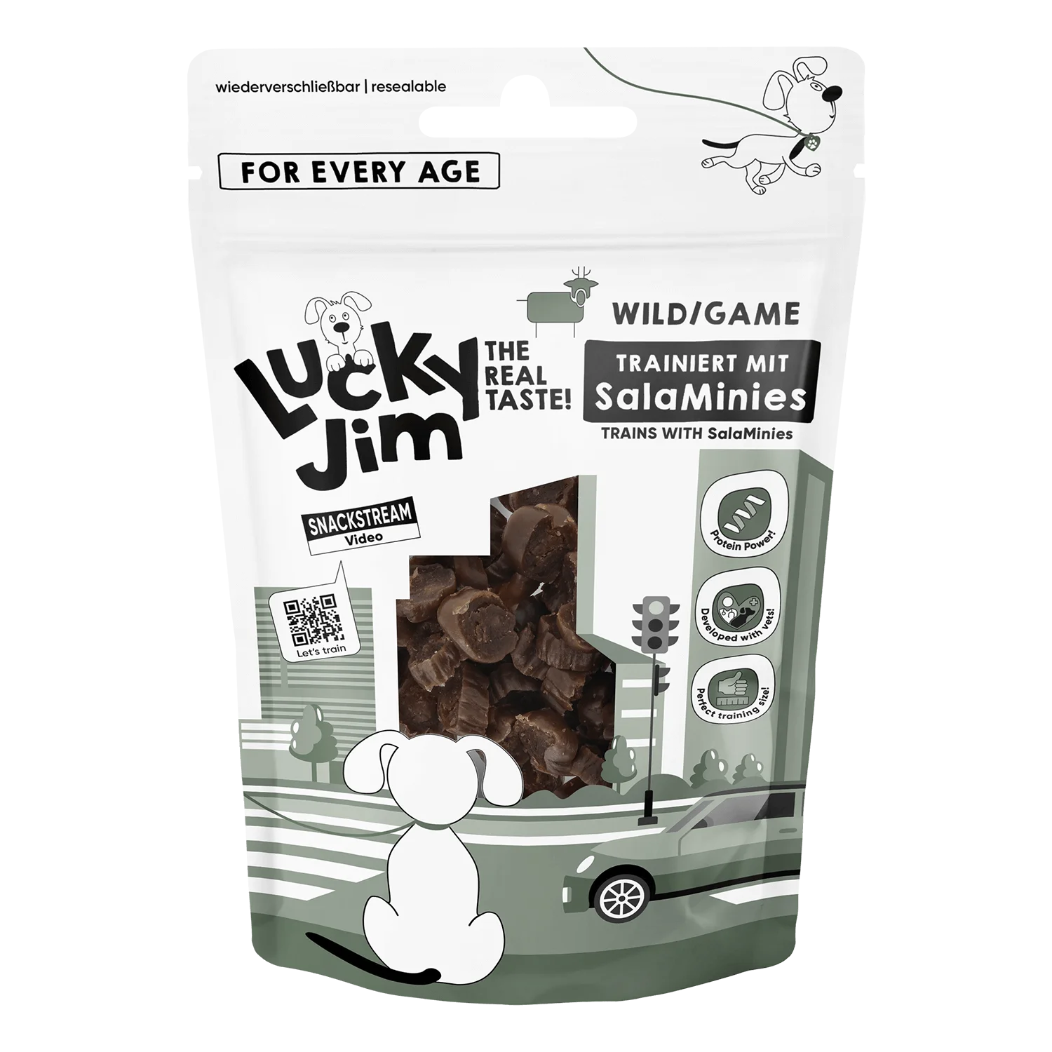 SalaMinies með villibráð 70g - Móri