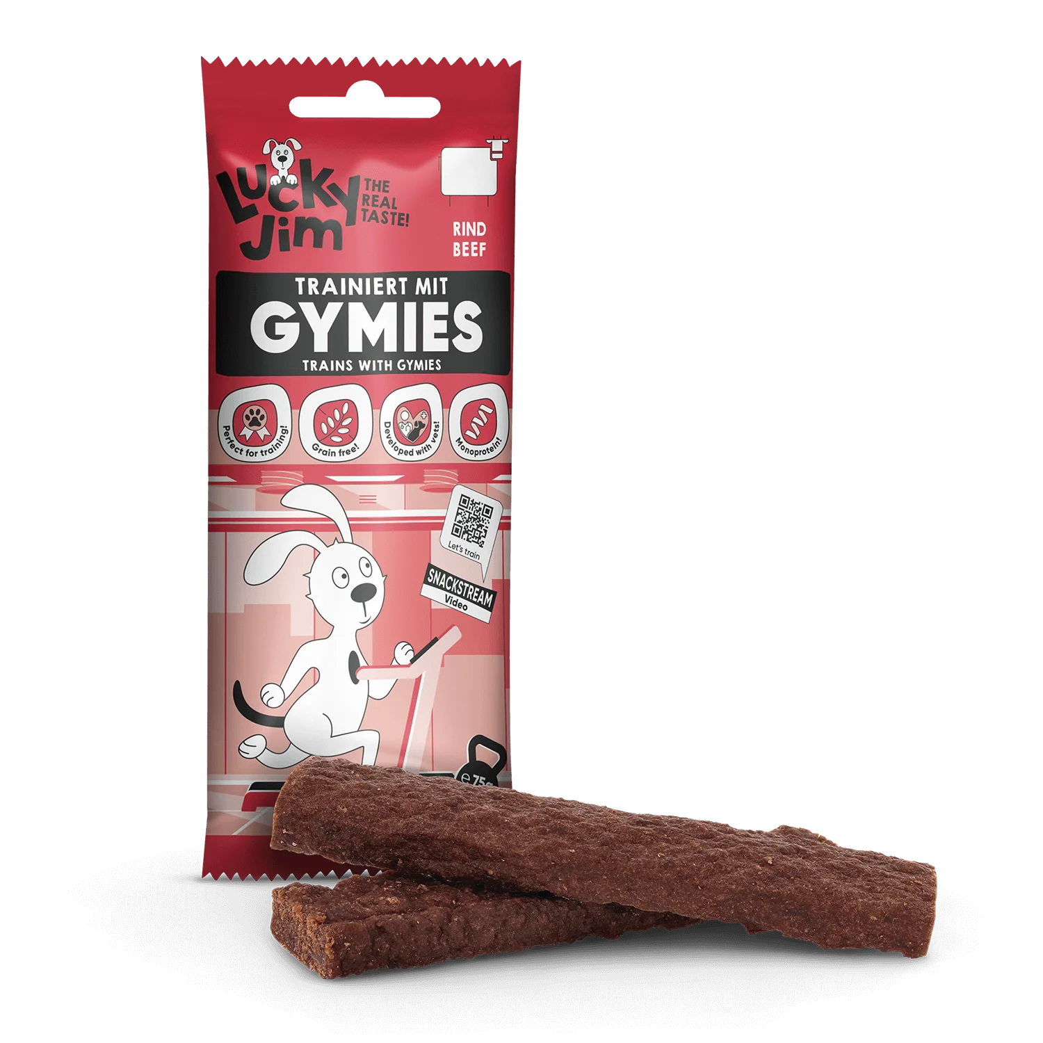 Gymies með nautakjöti 75g - Móri