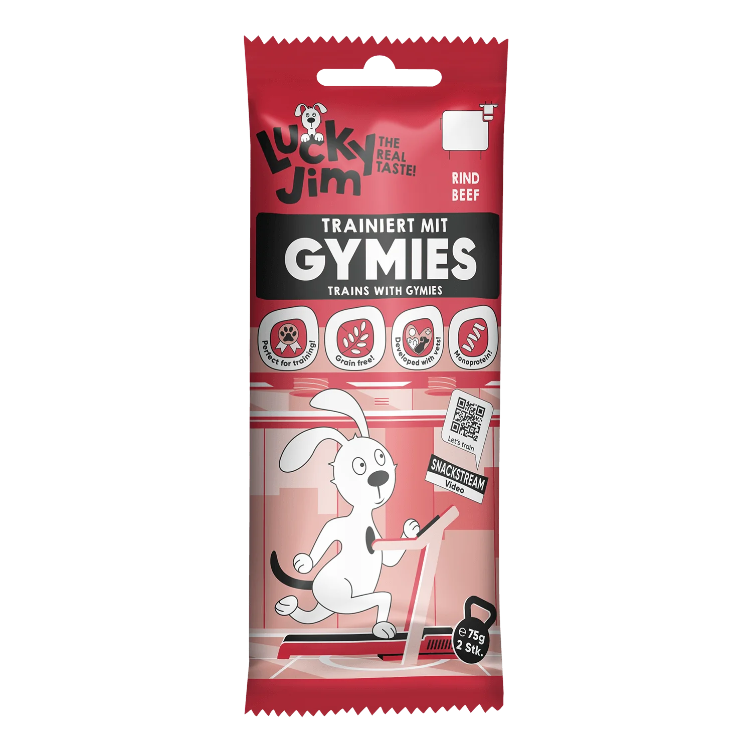 Gymies með nautakjöti 75g - Móri