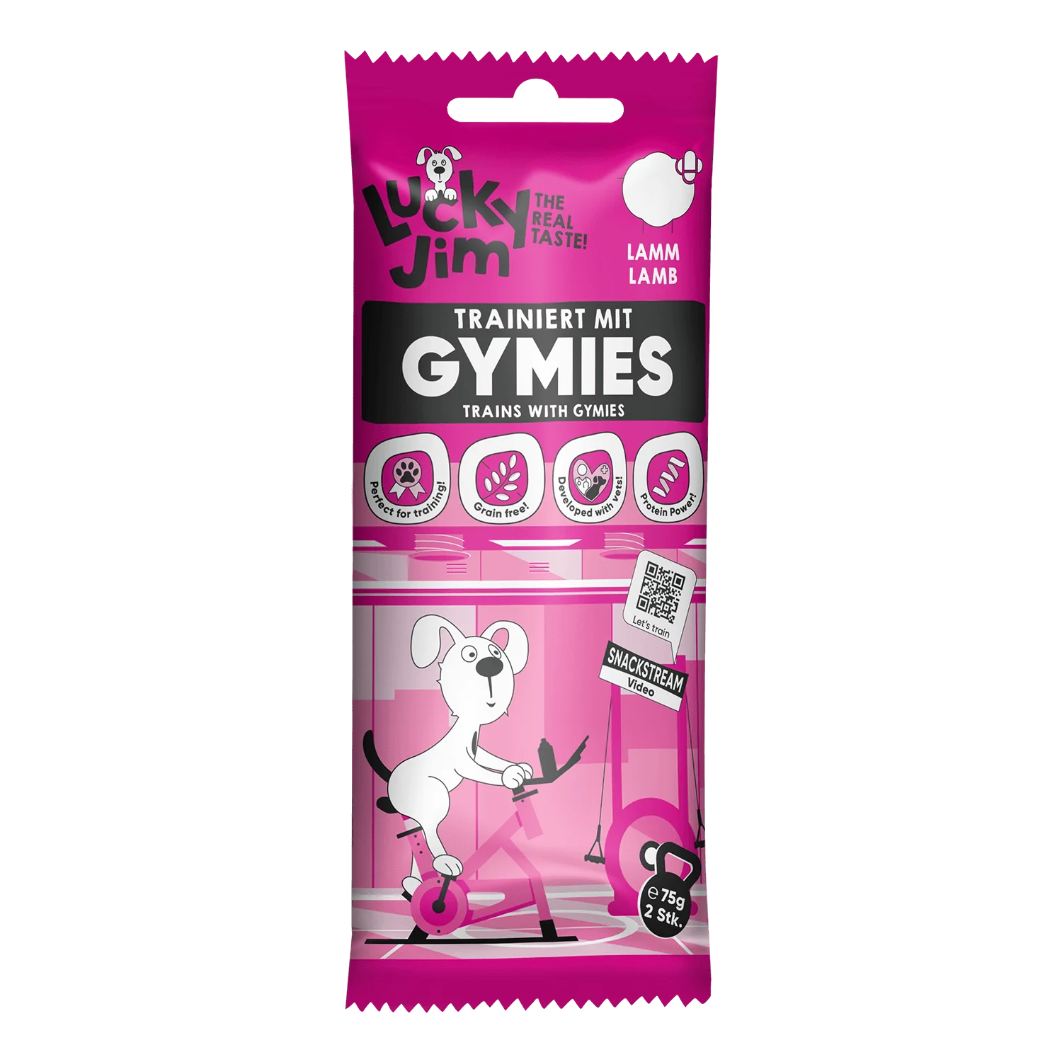 Gymies með lambakjöti 75g - Móri