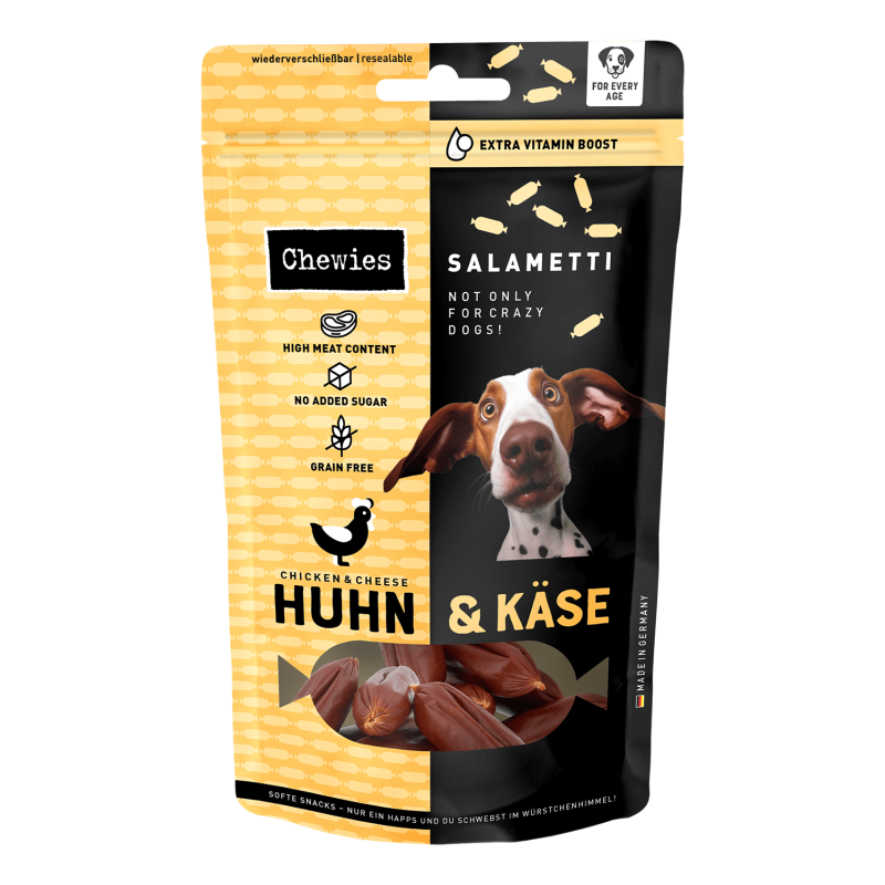 Salametti nammipylsur | Kjúklingur og ostur 60g
