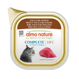 HFC complete sterilised wet food for cats with Irish Angus beef