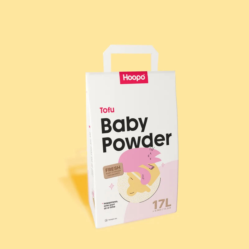TOFU Baby Powder kattasandur | Umhverfisvænn 17L