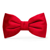 VELVET Bow Tie - Imperial Red