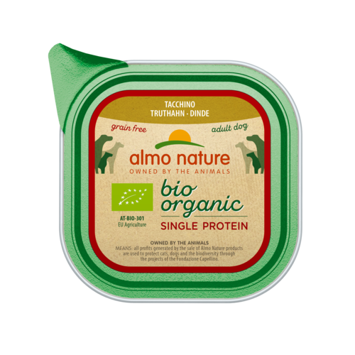 Bio Organic - Blautmatur fyrir hunda (150g) - Móri