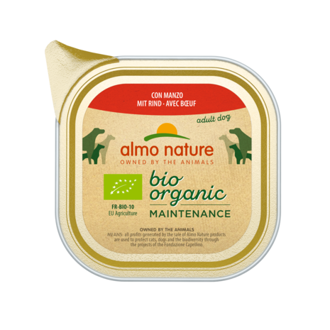 Bio Organic - Blautmatur fyrir ketti (85g) - Minni matarsóun