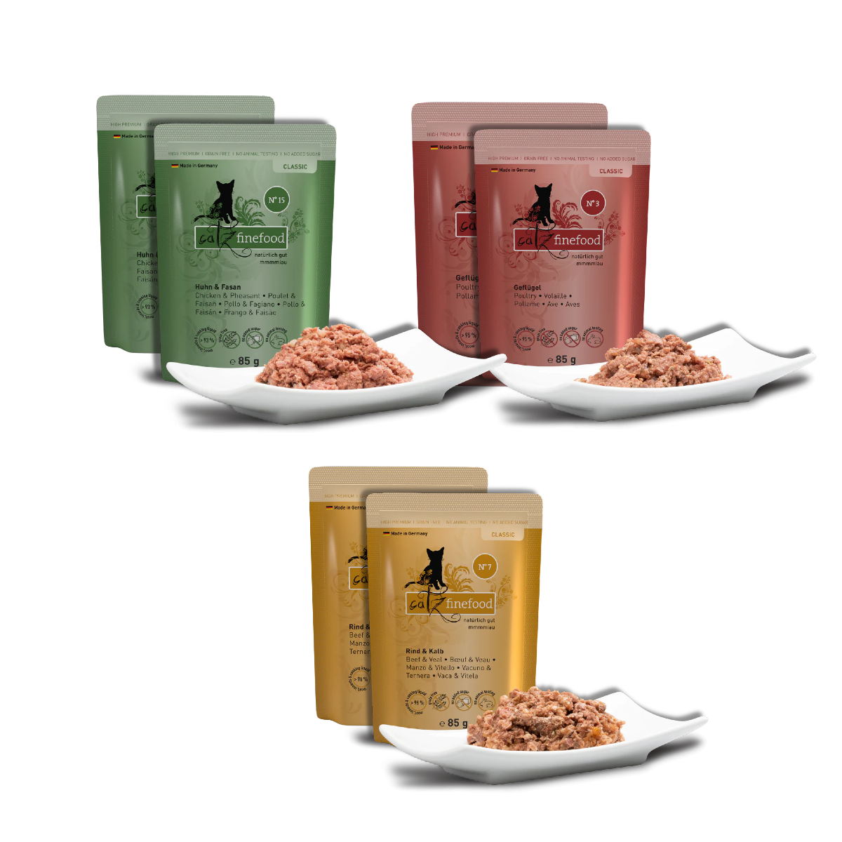 CLASSIC blautmatur fyrir ketti - Smakkpakki -20%