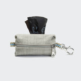 Dog Poop Bag Holder - Light Gray