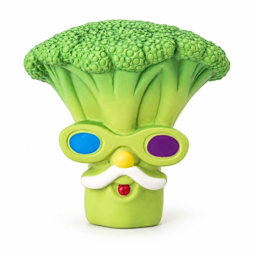 Broccoli | Dog Toy with Squeaker