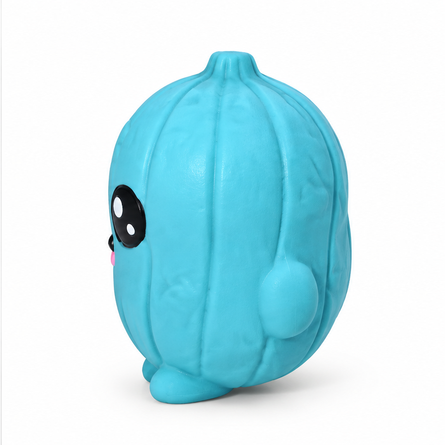 Blue Pumpkin | Dog Toy with Squeaker