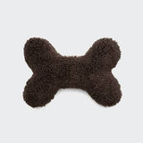 Love Bone Dog Toy - Brown plush S